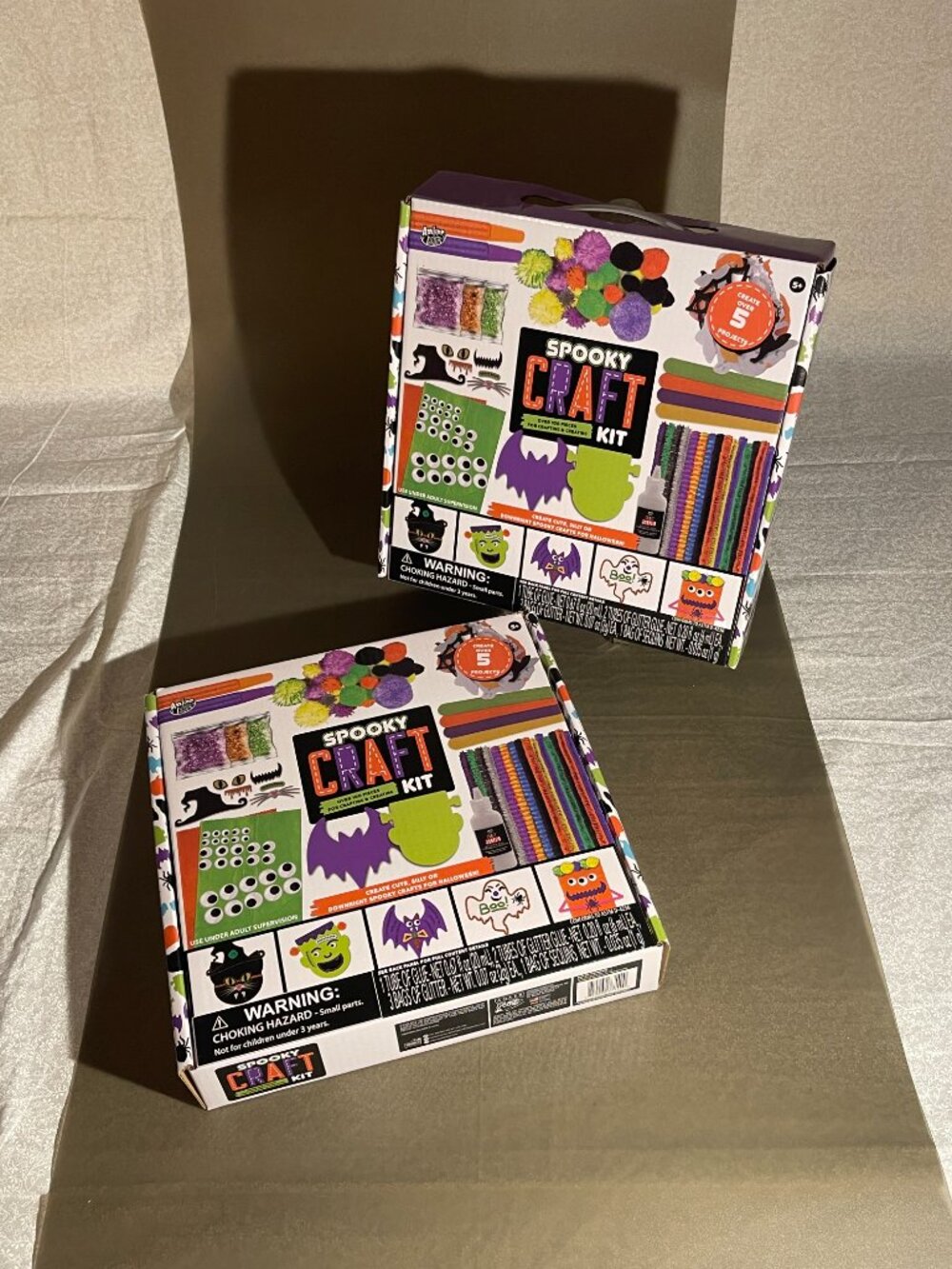 2 Anker Art Spooky Craft Kit Ages 5+ NEW (inv#2022)